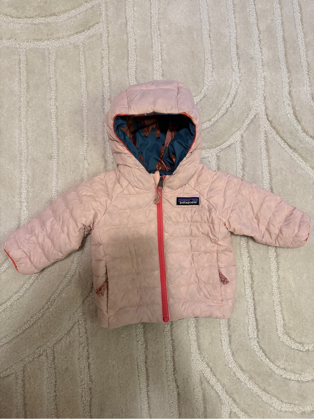 Baby Reversible Down Sweater Hoody